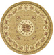 Unique Loom Tan Phillipe Versailles 6' 0 x 6' 0 Round Rug