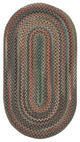 Capel Sherwood Forest Pine Wood 0980_225 Braided Rugs - 9' 2" X 13' 2" Oval