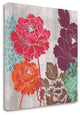 "Peony Patterns I" By Tandi Venter, Giclee Print on Gallery Wrap Canvas