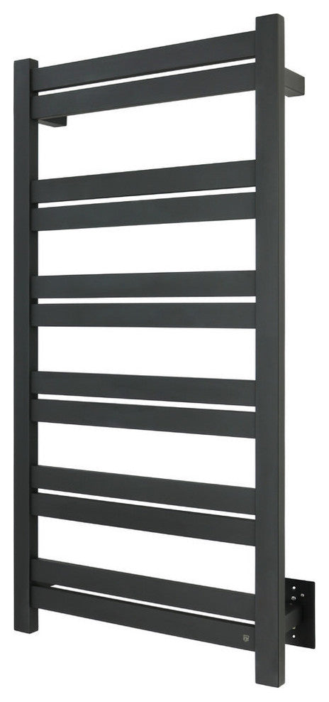 Grande Towel Warmer, Black, 12 Bars