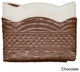Whispersilk Soft Satin Fleece Reversible Plush Throw 50 x 70, Chocolate