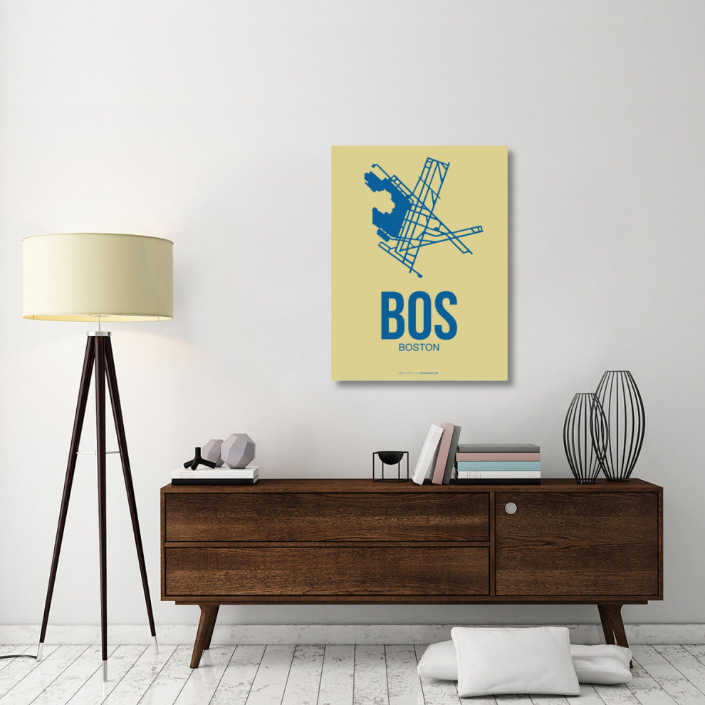 "BOS Boston Poster 3" Fine Art Print
