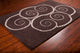 Allie Abstract Contemporary Area Rug, 8'x10'