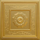 24"x24" Faux Tin Ceiling Tiles, Glue-up or Drop-in, Set of 6, Antique Copper