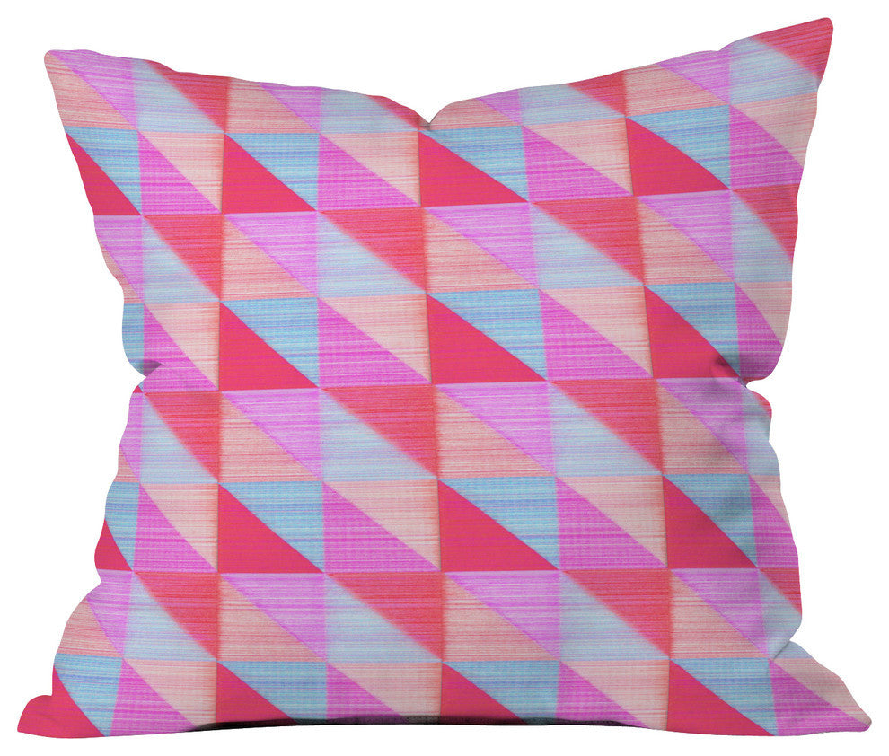 Hadley Hutton Floral Tribe Collection 2 Outdoor Throw Pillow