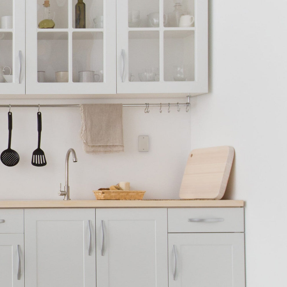 NW New York Switch Plate With Blank Cover, Satin Nickel