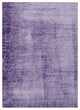 Machine Washable Indoor/Outdoor Chantille ACN1884 Purple 3' x 5' Rug