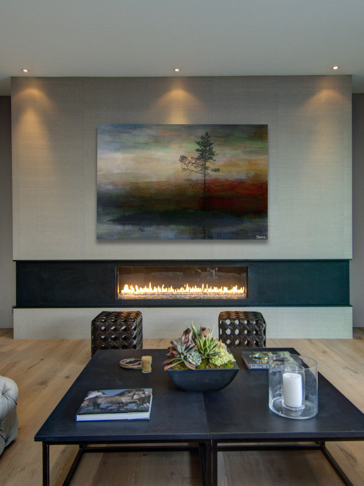 "Lone Tree" Fine Art Canvas Print, 36"x24"