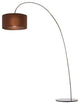Fog Arch Floor Lamp, Mocha, 85.5"