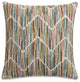 Eden Augusta 19" Square Throw Pillow, Set of 2, Seagrass