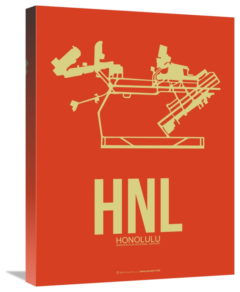 "HNL Honolulu Airport 3" Fine Art Print
