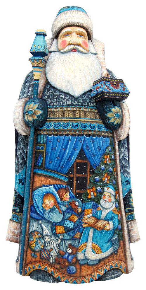 Gift Giving Children, Blue