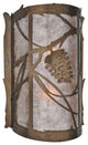 10W Whispering Pines Wall Sconce