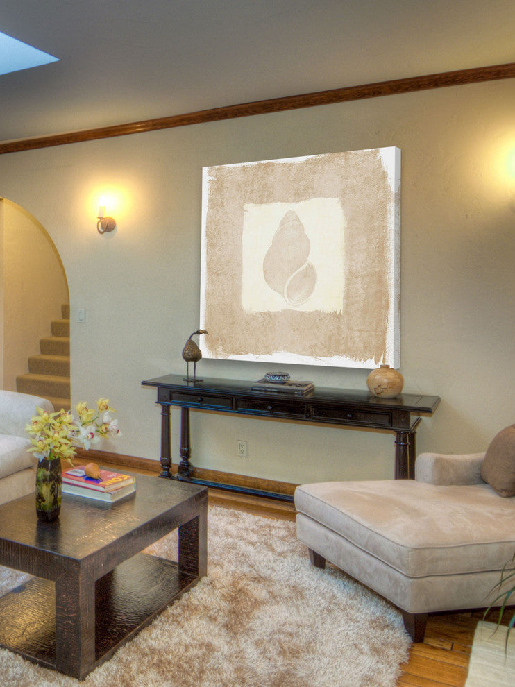 "Shell" Painting Print on Canvas by Irena Orlov
