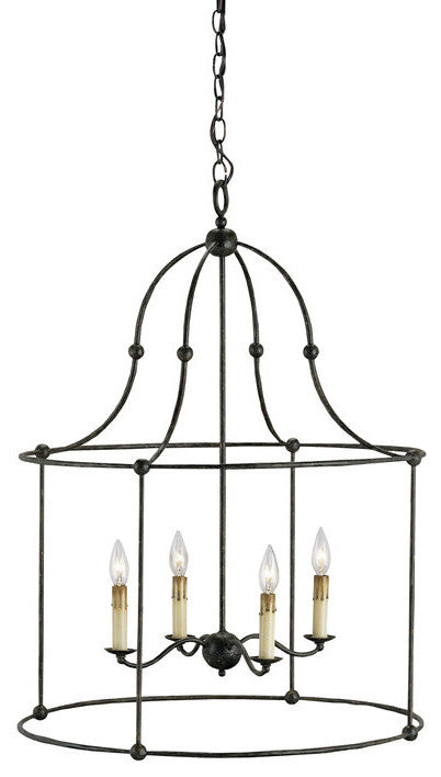 Traditional Fitzjames Lantern 4-Light, Mayfair