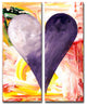 Heartwork "Addis Ababa" 2-Piece Canvas Art Set, 40"x16"