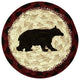 Cabin Bear Printed Coaster 5"x5"