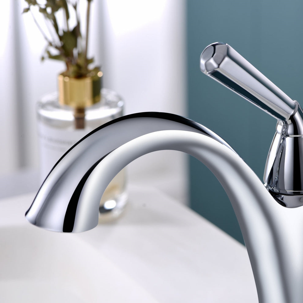 Ultra Faucets UF3521X Single Handle Bathroom Faucet, Polished Chrome