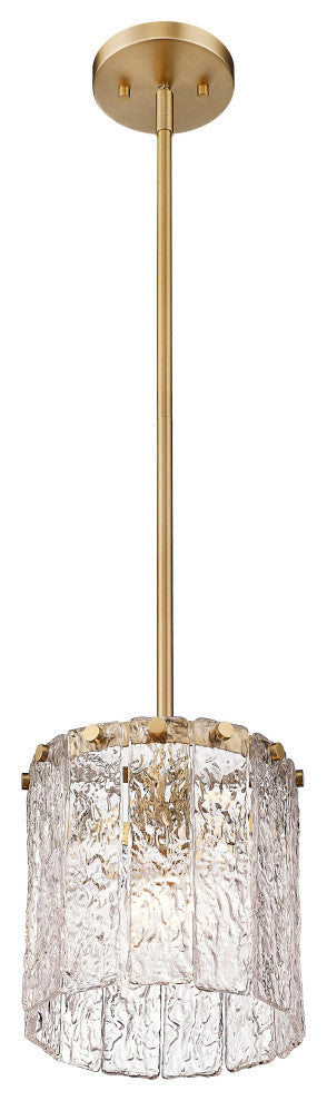 Z-Lite 1943P8-MGLD 1 Light Pendant, Modern Gold