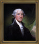Gilbert Stuart George Washington The Gibbs-Channing-Avery PortraitPrint, 20"x25"