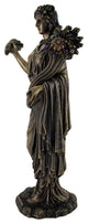 Greek Goddess of Harvest Demeter Bronzed Statue