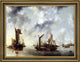 Jan Van de Capelle Calm Framed Premium Canvas Print, 21"x28"