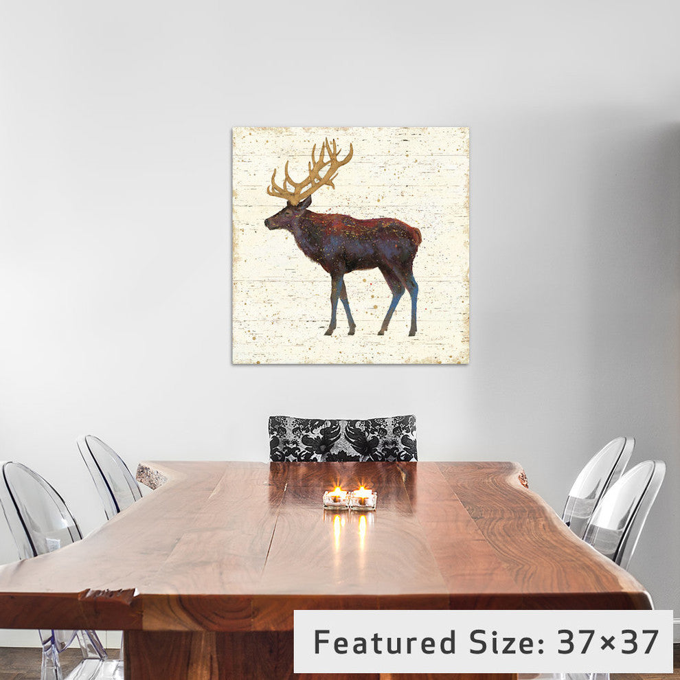 "Golden Nature II" by All That Glitters, 12x12x1.5
