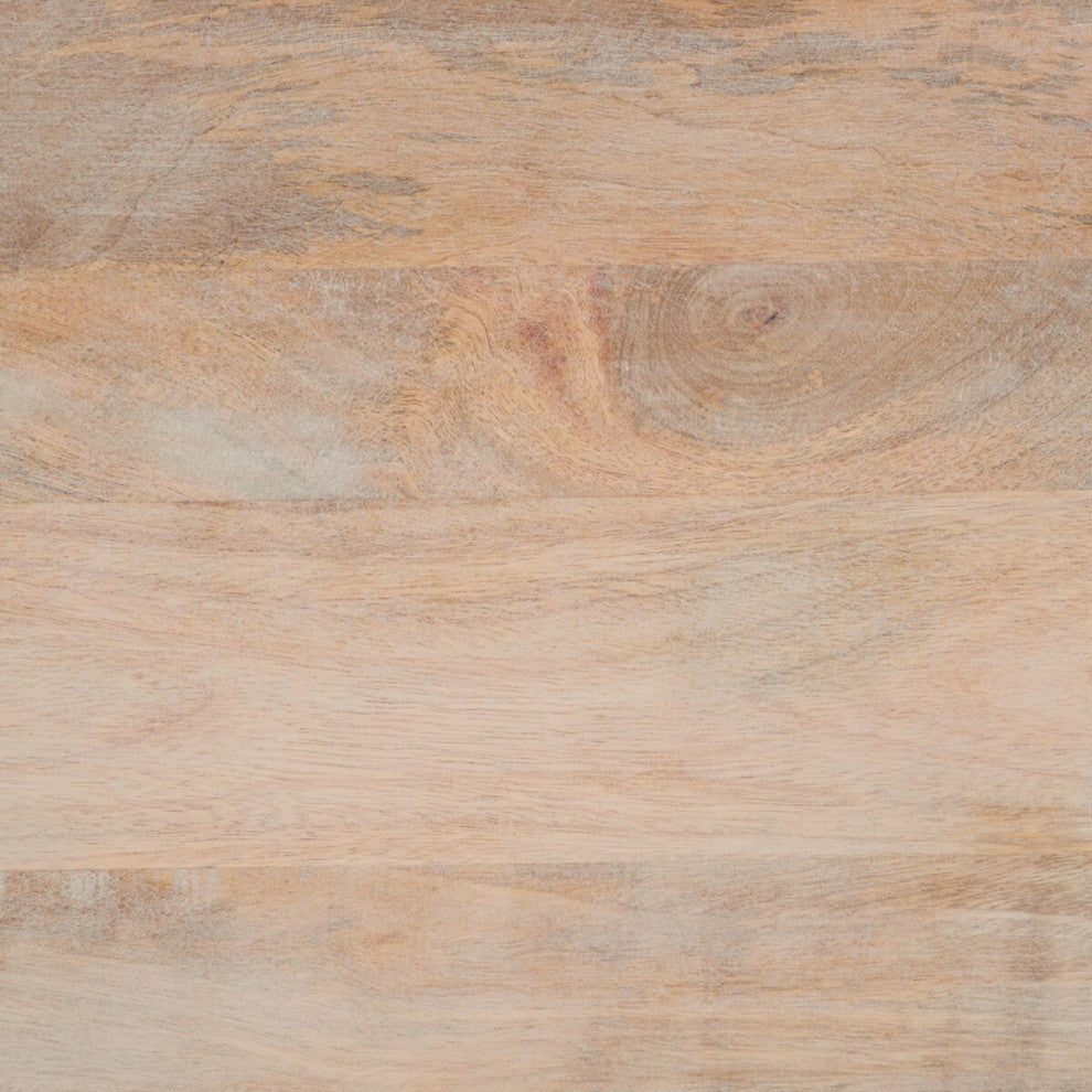 Safavieh Squall Square 1 Shelf Coffee Table, Burnt White