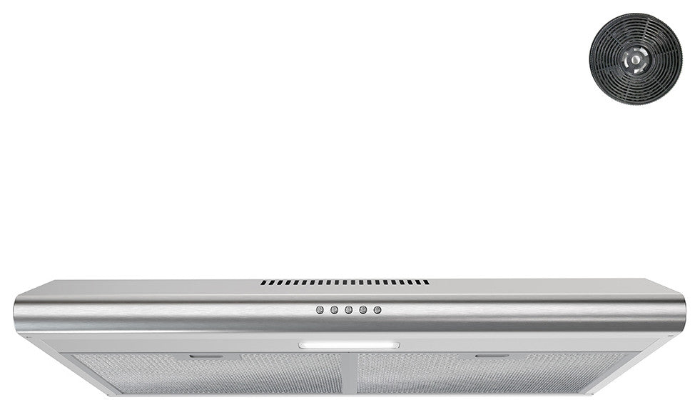 Streamline 30" Moncalieri Ductless Undermount Range Hood, Stainless Steel