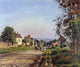 Camille Pissarro Outskirts of Louveciennes - 20" x 25" Premium Canvas Print