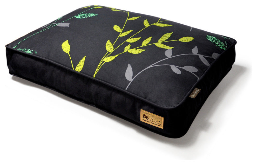 Rectangular Bed Greenery, Grey, Medium