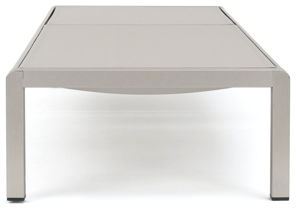 Cape Coral Outdoor Mesh Chaise Lounge, Set of 2