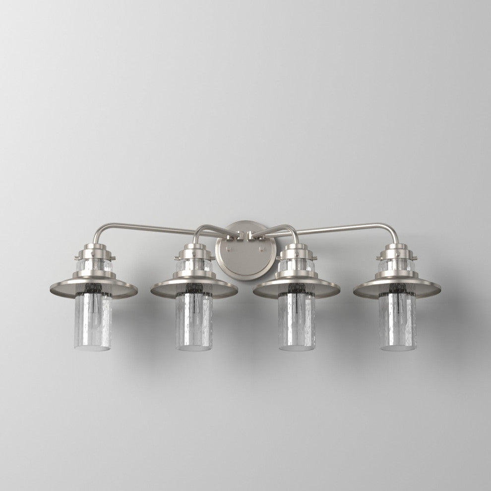 Dover 4-Light Bath, Satin Platinum