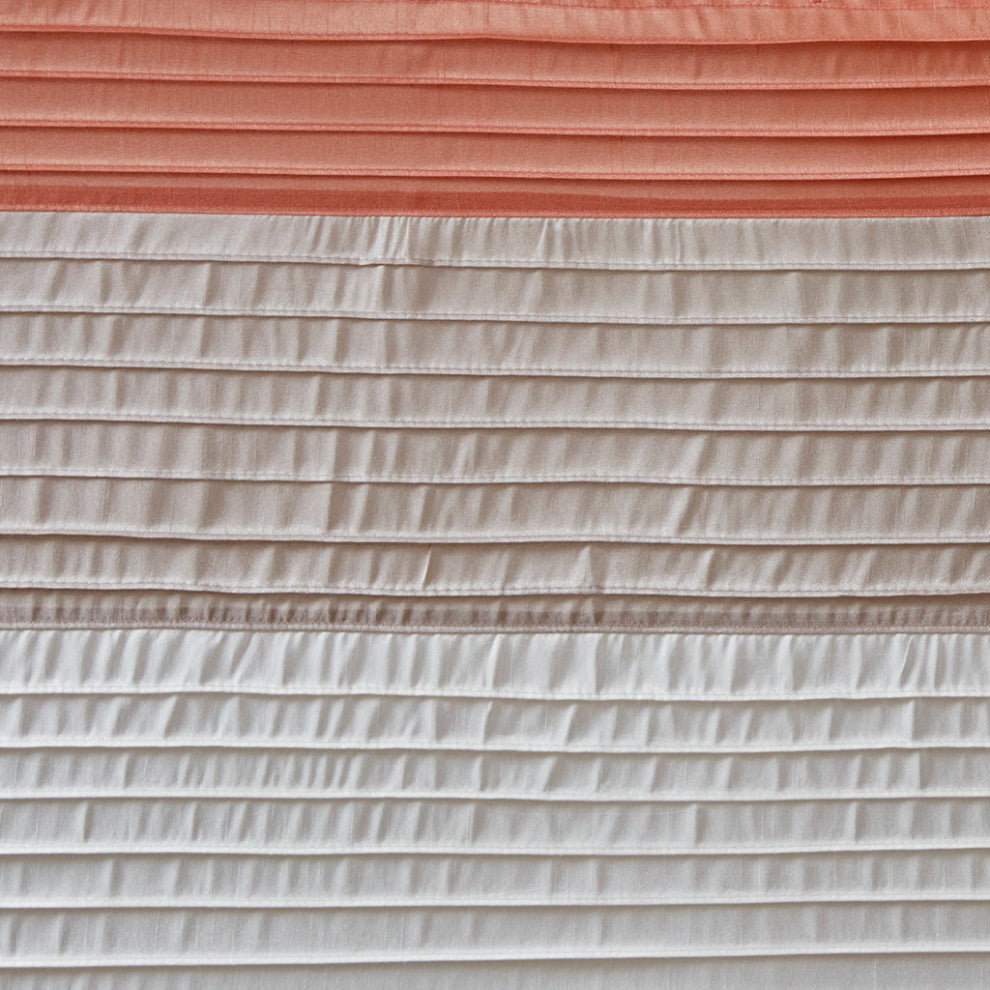 Madison Park Amherst Faux Silk Shower Curtain