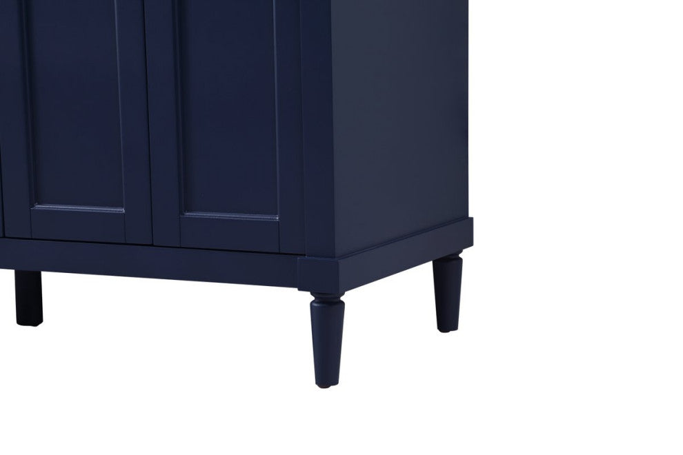 Home Living 21" Transitional Blue-Light Bathroom Vanity