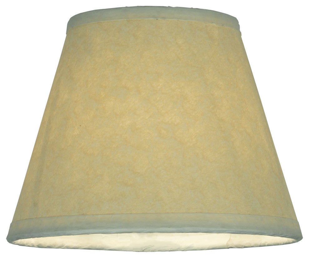 Meyda lighting 116558 5"W X 4"H Aged Celadon Beige Parchment Shade