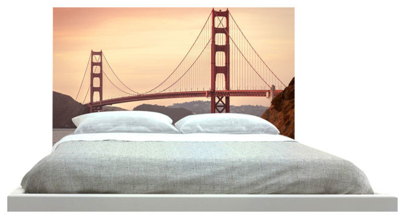 "Golden Gate Bridge 38" Headboard