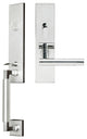 Copenhagen Lever, Mortise Entry Handleset, Left Hand, Polished Stainless Steel