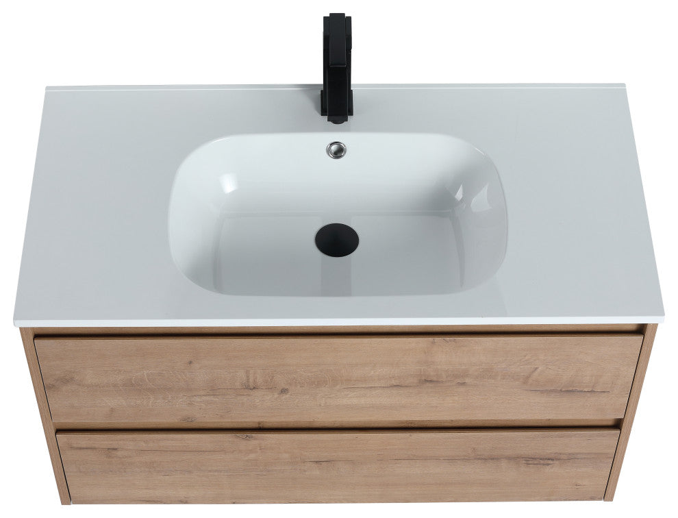 36" Sink Vanity, Plywood, Smc Top, No Faucet