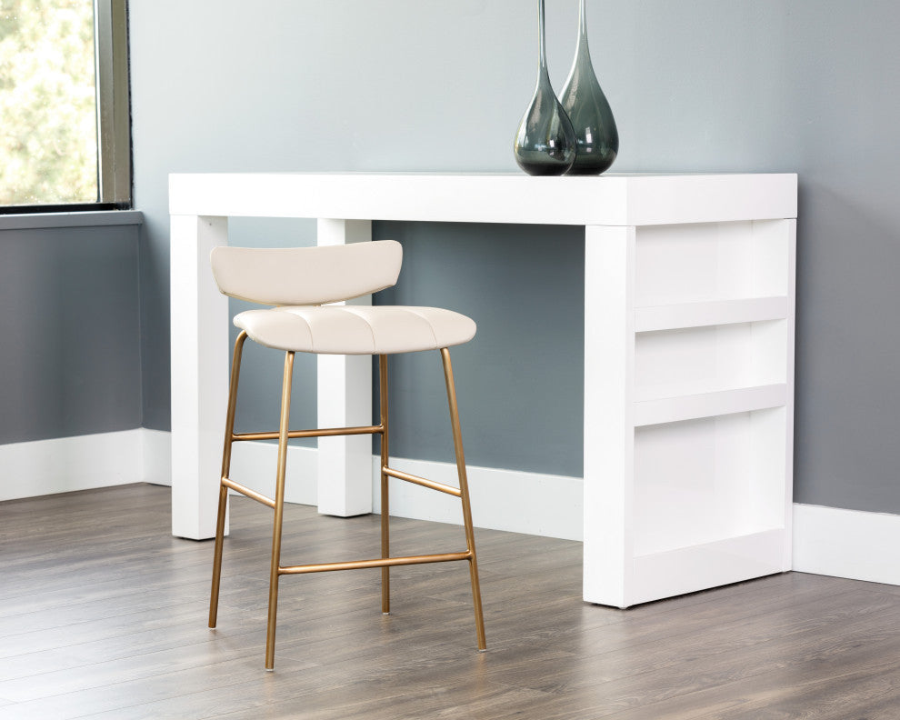 Lorelei Stool, Dillon Cream, Counter Height