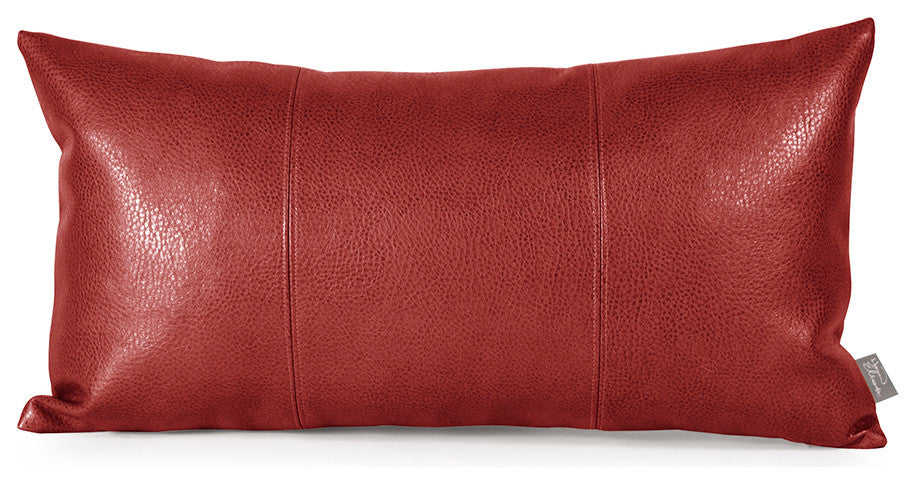 Avanti Kidney Pillow, Apple Burgundy, Polyester Insert