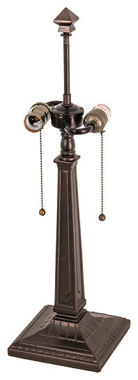 Meyda Lighting 16108 23" High Mission 2 Light Table Base