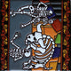 6x6 Running of the Bulls. Day-Of-The-Dead Clay Tile