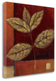"Crimson Leaf Study II" By Ursula Salemink-Roos, Giclee on Gallery Wrap Canvas