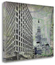 "Cityscape I" By Art Roberts, Giclee Print on Gallery Wrap Canvas, Ready to Hang