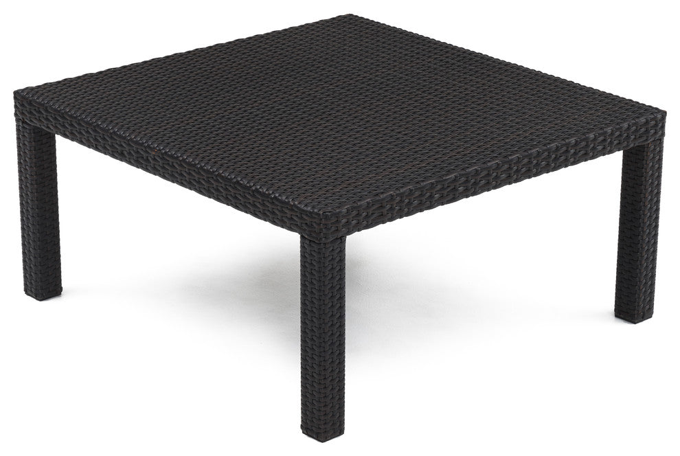 Deco 6 Piece Aluminum Outdoor Patio Sectional and Table Set, Ginkgo Green