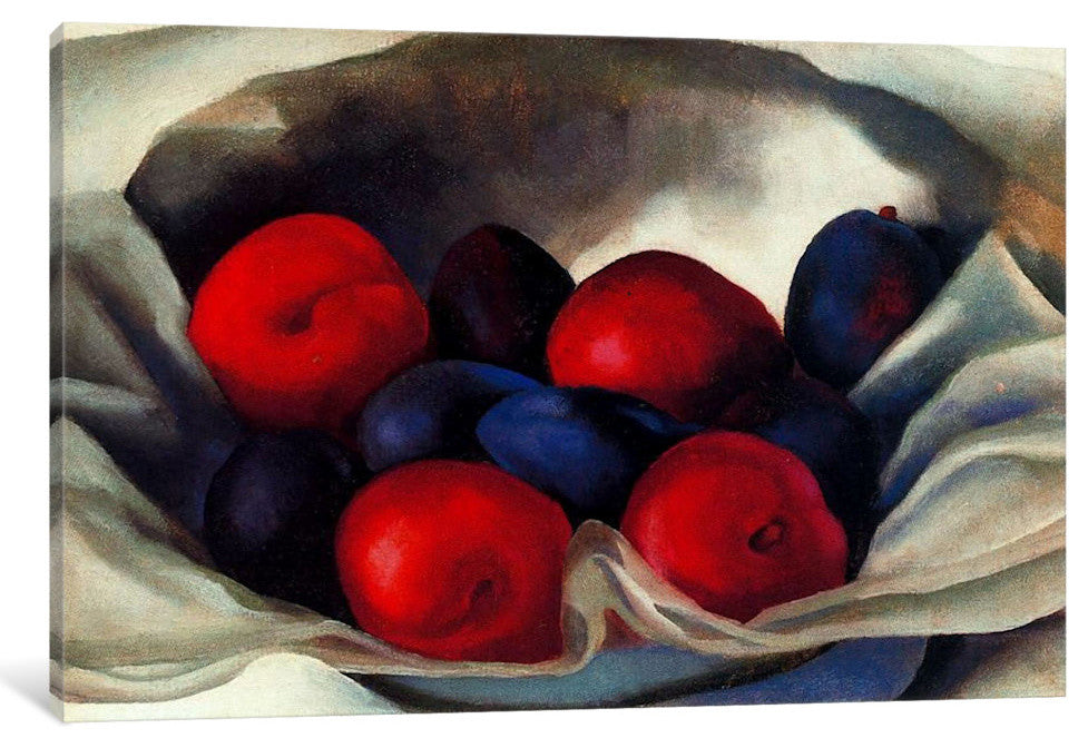 "Plums" Wrapped Canvas Art Print, 18x12x1.5