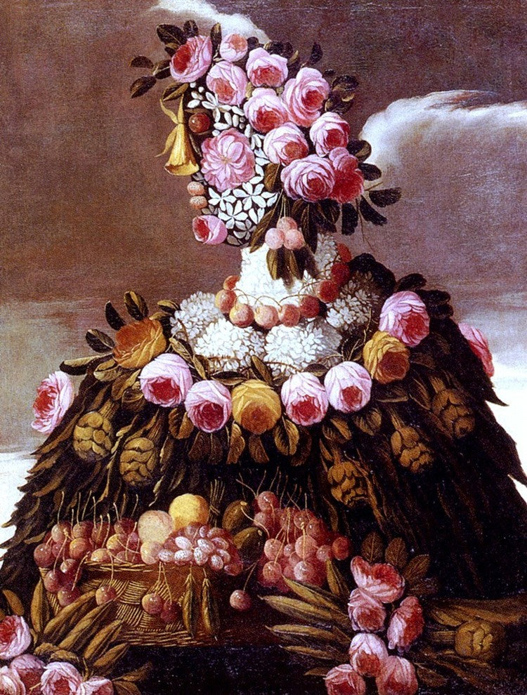 Giuseppe Arcimboldo The Seasons Pic 2 - 21" x 28" Premium Canvas Print
