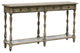 Uttermost Fortuo Weathered Console Table