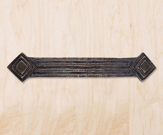 Mission Cabinet Hardware Pull, Polished Pewter
